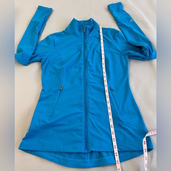 VSX Victoria's Secret Sport Knockout Blue Full Front Zip Jacket Sz Small - Picture 5 of 7